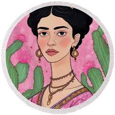 Prickly Freda Wood Print by James Eye