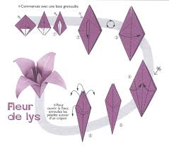 Voici une idée de cadeau originale pour la fête des mères ou la fête des pères. Origami Facile Lys