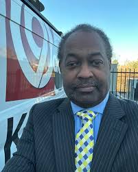 Wearing blue to support first responders