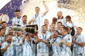 La selección argentina derrota en la tanda de penaltis a colombia y jugará la final de la copa américa ante brasil. Argentina Campeon Para La Historia La Seleccion Le Gano 1 0 A Brasil En El Maracana Y Se Consagro En La Copa America La Nacion