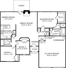 The house plan catalog includes more than 3,800 house plans. European Style House Plan 3 Beds 2 Baths 1400 Sq Ft Plan 453 28 Eplans Com