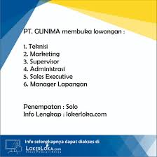 We did not find results for: Lokerloka Ø¯Ø± ØªÙˆÛŒÛŒØªØ± Pt Gunima Membuka Lowongan 1 Teknisi 2 Marketing 3 Supervisor 4 Administrasi 5 Sales Executive 6 Manager Lapangan Penempatan Solo Info Lengkap Https T Co Ilu03xx46u Loker Lowongankerja Lowker Infoloker