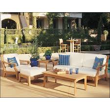 Wholesaleteak Outdoor Patio Grade A Teak Wood 5 Piece Teak Sofa Set 1 Sofa 1 Lounge Chair 1 Ottoman 1 Coffee Table And 1 Side Table Furniture Only Giva In 2020