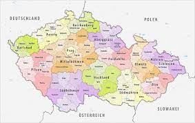 Karten von tschechien mit straßenkarte und stadtplan lage von tschechien innerhalb europas und der welt. Verwaltungsgliederung Tschechiens Wikipedia