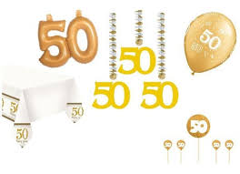 Ballonnen Slingers En Decoraties 50 Jaar Getrouwd Feestartikelen Be Feestartikelen Be