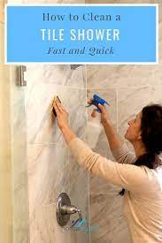 How To Clean And Maintain A Tile Shower Shower Tile Shower Cleaning Hacks Cleaning Shower Tiles