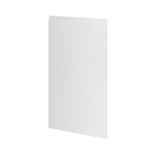 All of our cabinets are made from high quality hardware and materials. Goodhome Garcinia Gloss Light Grey Integrated Handle Tall Wall Cabinet Door W 500mm T 19mm Diy At B Q