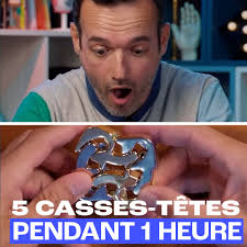 5 casse-têtes du plus simple au plus dur... 😬