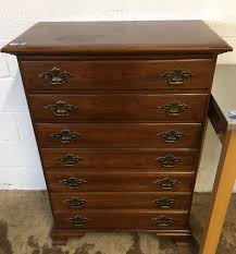 Young Hinkle Cherry 7 Drawer Chest Website Chest Of Drawers Drawers Vintage Furniture