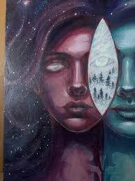 Original Glow in the Dark Painting