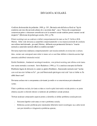 Problema abandonului şcolar abandonul şcolar timpuriu este atât o problemă individuală, cât şi a întregii societăţi. Doc Devianta ScolarÄƒ Alecsutza Alyka Academia Edu