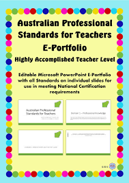 Highly Accomplished Teacher Level Australian Professional Standards For Teachers E Portfolio Lead Teacher Teaching Portfolio Teacher Portfolio