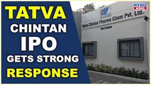 The ipo closed its subscriptions on july 20 with a tremendous subscription from investors that clocked in at around 180.36 times around 17:00 pm. Tatva Chintan Ipo Receives Strong Response Hybiz Tv Youtube