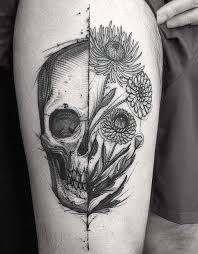 Maybe you would like to learn more about one of these? Tatouage Tete De Mort 40 Idees Memento Mori Tatouage En Styles Varies