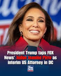 Congratulations Judge Jeanine Pirro. Well deserved 👏 🙌 👌 👍 ❤️ 💙
