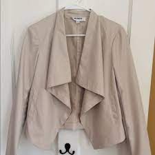 Bb Dakota Faux Leather Waterfall Collar Jacket Jackets Waterfall Collar Jacket Women Shopping