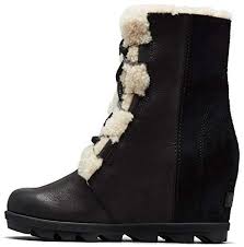 Sorel Women S Joan Of Arctic Wedge Ii Shearling Winter Https Www Amazon Com Dp B07mm28zwt Re In 2020 Joan Of Arctic Wedge Shearling Boots Woman Shearling Boots