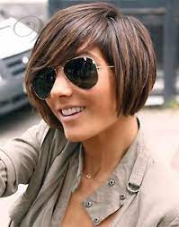 Short Bob Human Hair Wig Mixed Color For Black Women 8 Inches Choppy Bob Hairstyles Angled Bob Hairstyles Short Bob Hairstyles