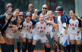 Softball players can work on skills like baserunning, pitching, throwing, and catching. Usa Softball Team Softball Players Fastpitch Softball Softball