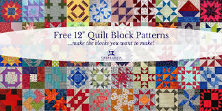 Another fun quilted project are these colorful placemats. More Than 70 Free 12 Inch Quilt Block Patterns For You To Try