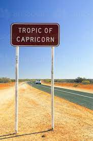 Here you will find the location of tropic of capricorn on a map. Image Of Highway Sign Marking The Tropic Of Capricorn In Wa Austockphoto
