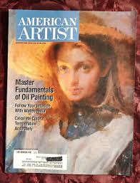 AMERICAN ARTIST August 2002 Morgan Weistling Reid P. Galey Sharon Allicotti 