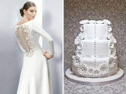 Conseils Beaute De La Tete Aux Pieds Wedding Dress Cake Dress Cake Modern Wedding Cake