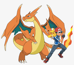 The monitor or tv screen has lines of pixels arranged horizontally across it. By Blast Art On Deviantart Pokemonblastart Pokemon Pokemon M Charizard Y Free Transparent Png Download Pngkey