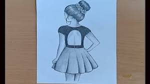While these may look easy to make and they are just beginner lessons, please note that mastering these shapes and shades will help you advance your skills and put you on the right path to draw like a pro. How To Draw A Girl With A Messy Bun Hair Easy Way To Draw A Girl Youtube