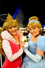 Aurora And Cinderella Disney Face Characters Disney Nerd Disneyland Princess