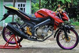 Kawasaki ninja jari jari sukabumi. Modifikasi Vixion 2013 Putih Jari Jari