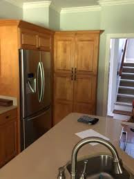 I personally am going to buy a 42 inch (measure by the back edges) corner sink cabinet from home depot put an ikea door on the front so it matches the rest of the kitchen. Before After Kitchen Renovation Using Ikea Cabinets House With Home