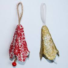 Boules Cloches De Noel Cloches De Noel Noel Decoration Noel