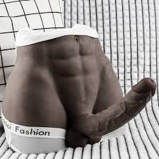 Boneco sexual masculino em tamanho real com vibrador flexível e pênis  enorme para sexo realista, torso de 17,0 lb, bonecos sexuais masculinos  para mulheres com orifício anal apertado pênis de 8,5 pol :