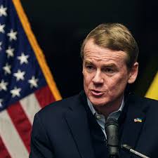 U.S. Sen. Michael Bennet faces protesters against Israel's war in Gaza