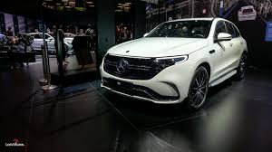 Mercedes Benz Eqc Le Suv Electrique Au Mondial De L Auto Mercedes Suv Mercedes Benz