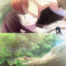 Tohru you are so cute! Anime Centre Title Fruits Basket The Final Episode 9 Kyo X Tohru The First Kiss Waiting For The 2nd One Soooooon Join Our Group Anime Centre Facebook