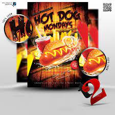Hot Dog Flyer Template Flyer Template Hot Dogs Flyer