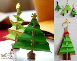 J'ai déjà plusieurs bûches de noël élaborées sur le blog, alors pour changer et parce qu'on n'a pas toujours le temps, voici une recette de bûche super facile et rapide à préparer : Accordion Christmas Tree Bricolage Noel Deco Noel Noel