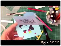 第二部教學影片 手工卡片 拉拉卡 拉起來變色卡 momo projects to try projects triangle