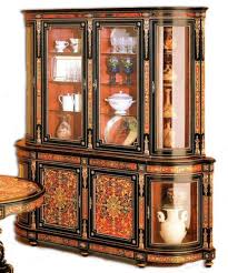 For those who've adopted a china cabinet hutch into their homes, they'll be the first to attest that there's a dynamic energy that only a china cabinet can bring to a room. Casa Padrino Luxury Baroque Boulle Dining Room Cabinet Black Red Gold 228 X 49 X H 237 Cm Handcrafted Solid Wood Cabinet Baroque Dining Room Kitchen Furniture Noble Magnificent