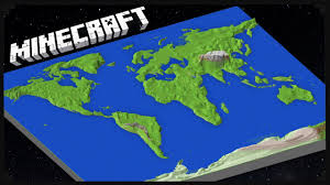 The Earth In Minecraft 1 95 Scale Youtube
