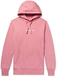 aime leon dore logo print loopback cotton jersey hoodie mens designer hoodies mens designer fashion hoodies