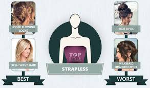 A bride should look modest in all respects and loose hair offer more. How To Choose Perfect Hairstyle For Your Neckline Topofstyle Blog