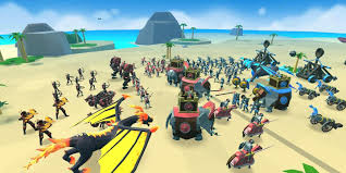 La pantalla del juego de alta definición usa efectos 3d, . Epic Battle Simulator 2 Mod Apk Unlimited Money Download 2021
