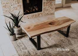 live edge coffee table table en bois naturel table basse table basse bois