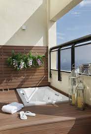 Spa Balcony Small Balcony Design Apartments Exterior Rooftop Terrace Design