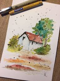 Watch free video lessons online now! Watercolor Tree Painting Mykinglist Com Mykinglist Com Mykinglist Com Waterco Watercolor Landscape Paintings Watercolor Painting Techniques Art Drawings