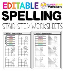 They have been rewritten to use sweeping lines instead of static fonts. Spelling Worksheets Superstar Worksheets
