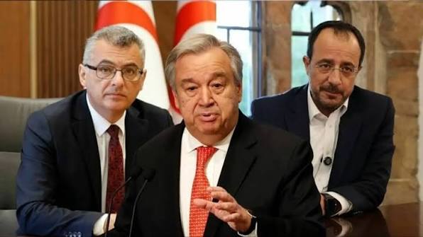 BM Genel Sekreteri Antonio Guterres'in 27-29 Temmuz tarihleri arasındaki Kıbrıs ziyareti kapsamında Kıbrıslı Türk lider Tufan Erhürman ve Kıbrıslı Rum lider Nikos Hristodulidis ile ayrı ayrı görüşeceği, ardından liderleri ortak akşam yemeğinde
